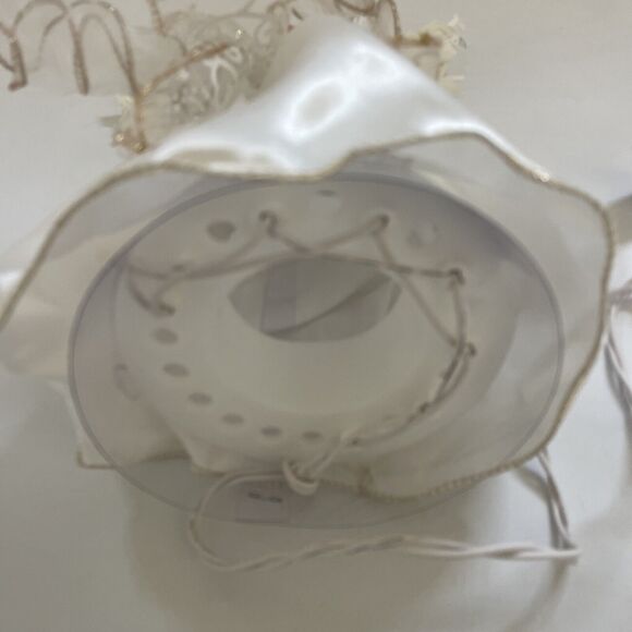 Kurt S. Adler Light Gold And Ivory Angel Treetop - Picture 6 of 15